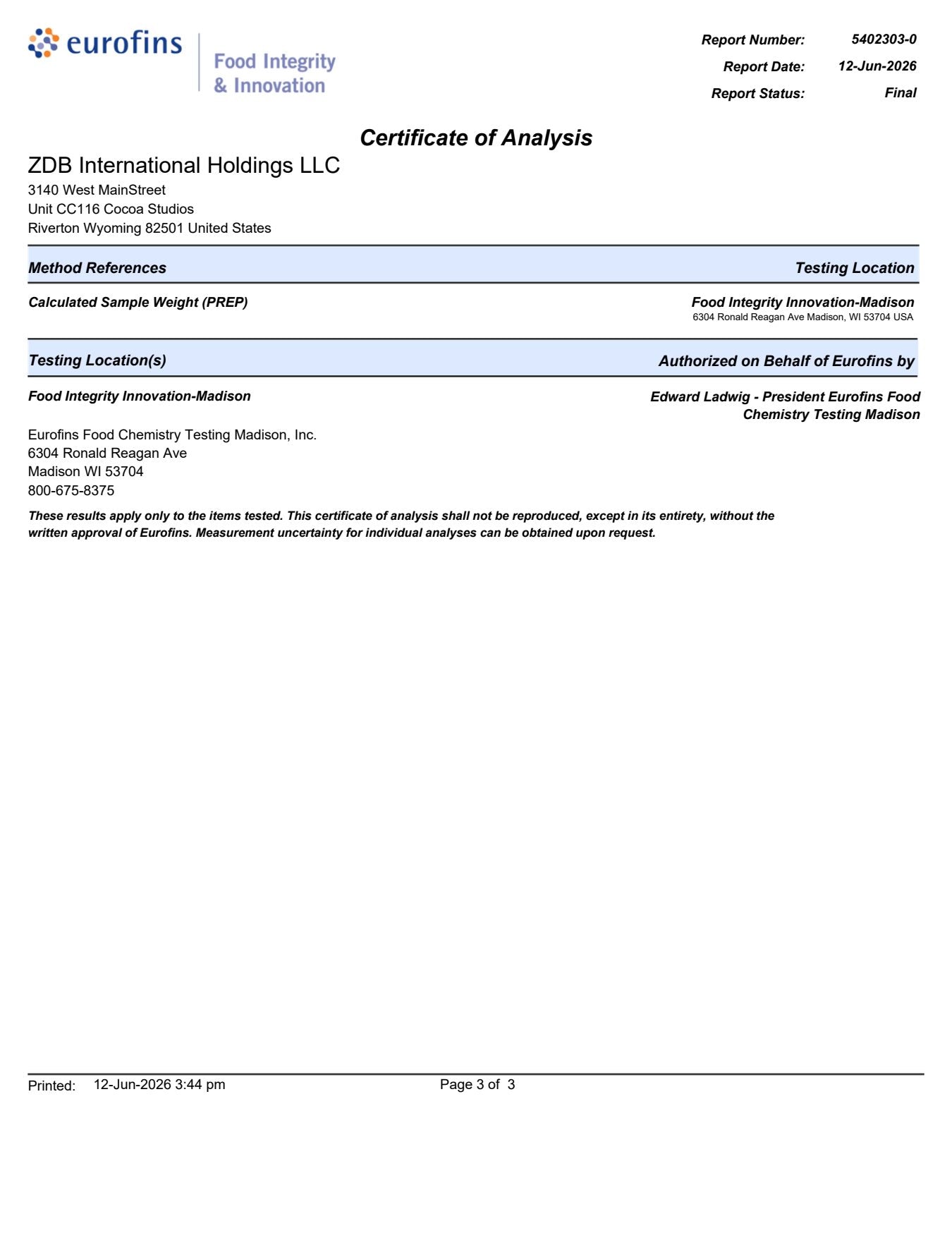 certificate-of-analysis – Clarity MD